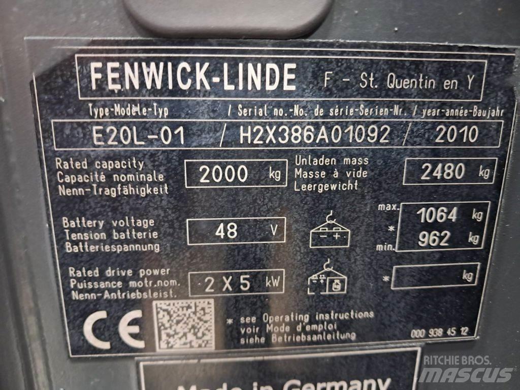 Linde E20L-01 フォークリフト - その他