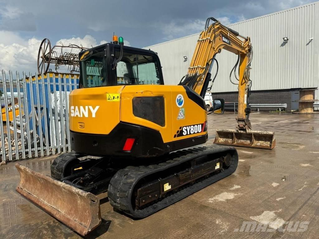 Sany SY 80 U 中型油圧ショベル 7ｔ-12ｔ（ユンボ・パワーショベル・バックホー）
