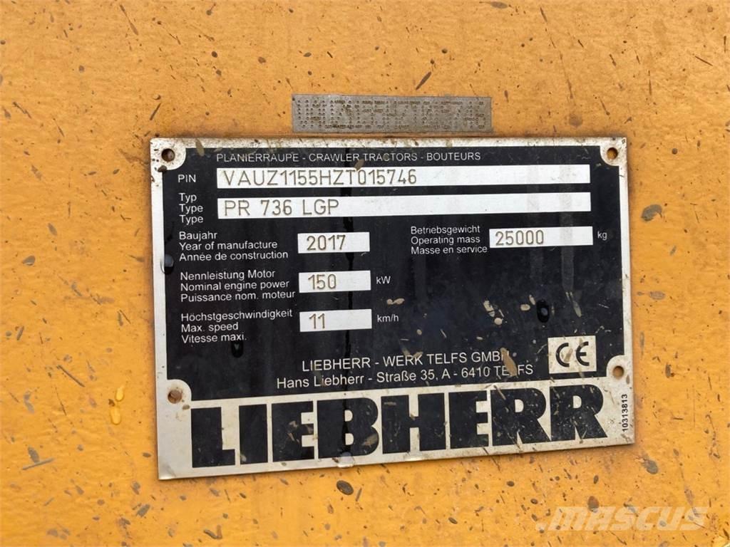 Liebherr PR736 LGP ブルドーザー