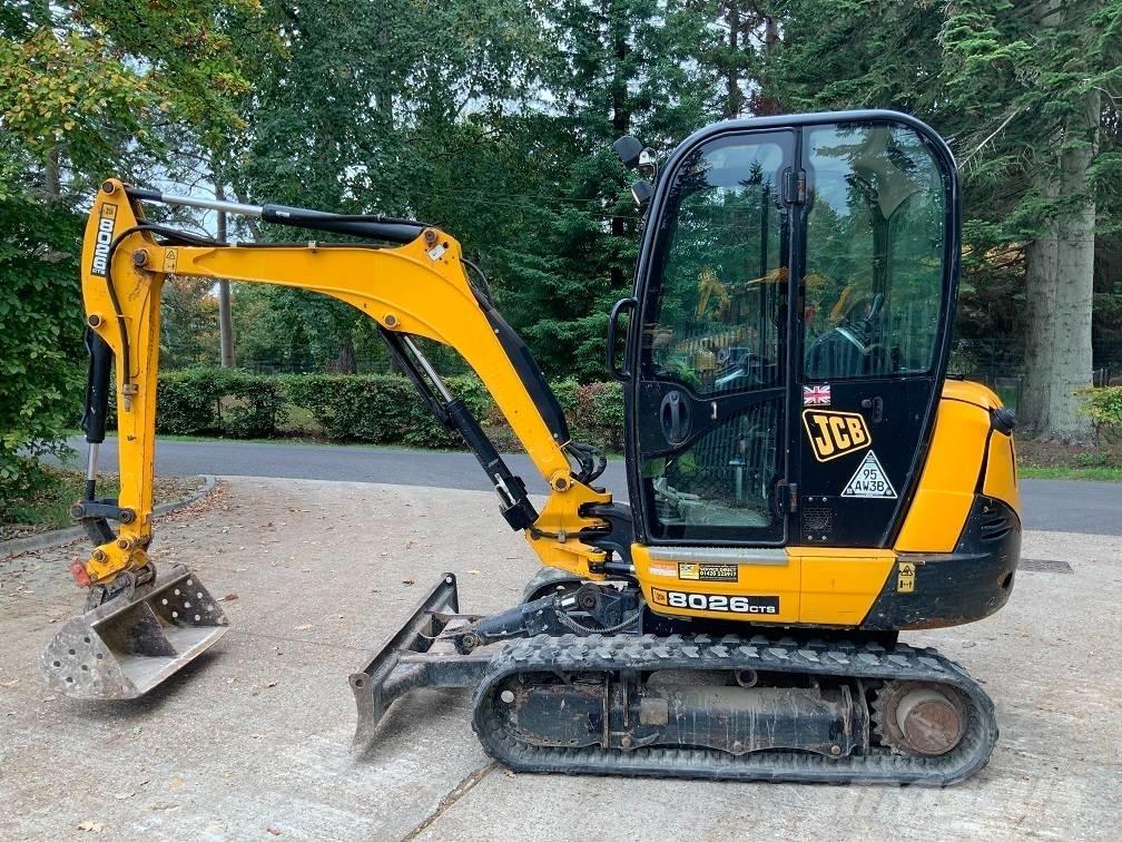 JCB 8026 CTS ミニ油圧ショベル 7t以下（ミニユンボ・ミニディガー）