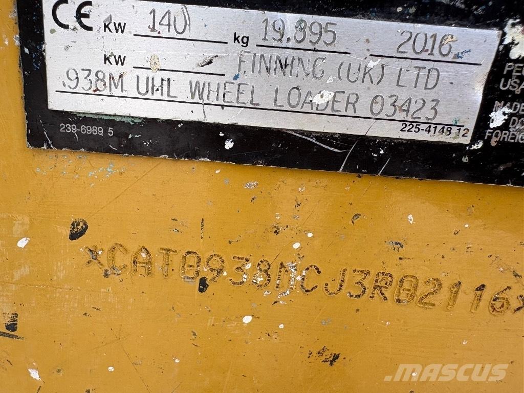 CAT 938 M ホイールローダー・タイヤショベル