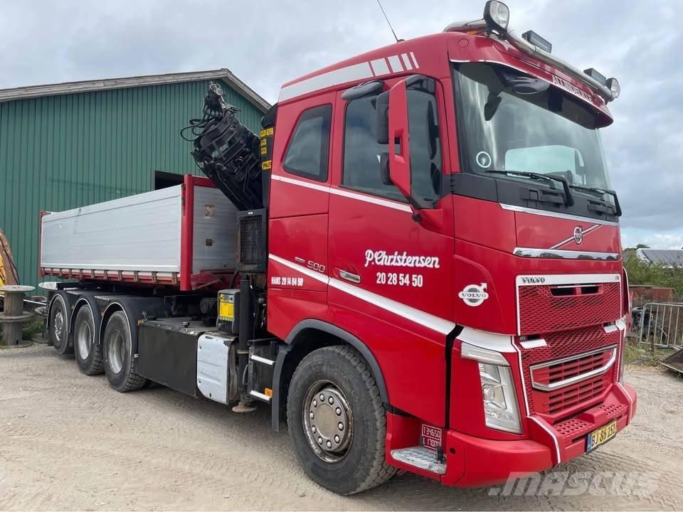 Volvo FH 500 クレーントラック、ユニック車