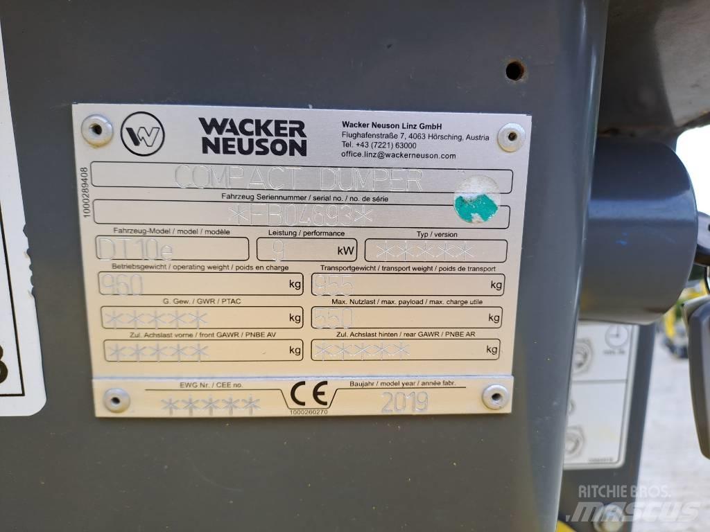 Wacker Neuson DT10e キャリアダンプ