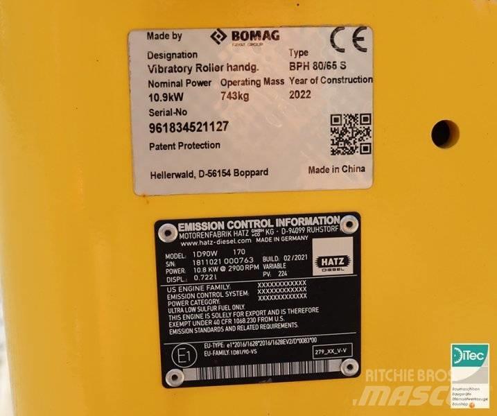 Bomag BPH 80/65 S プレートコンパクター