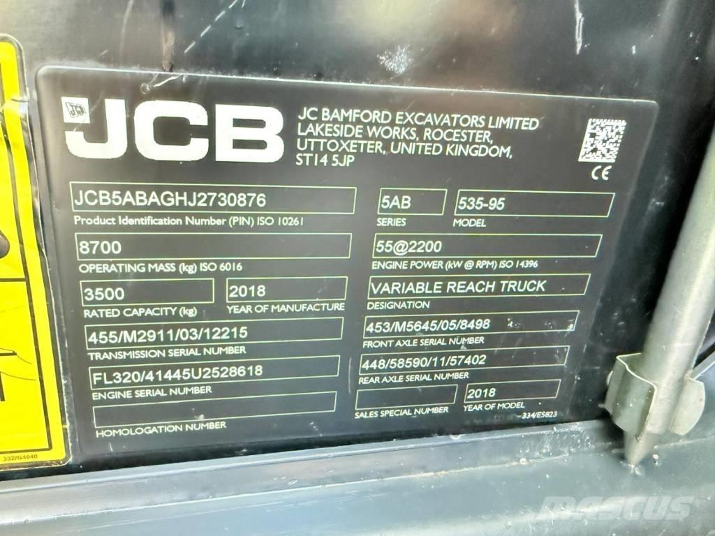 JCB 535-95 テレスコーピックハンドラー