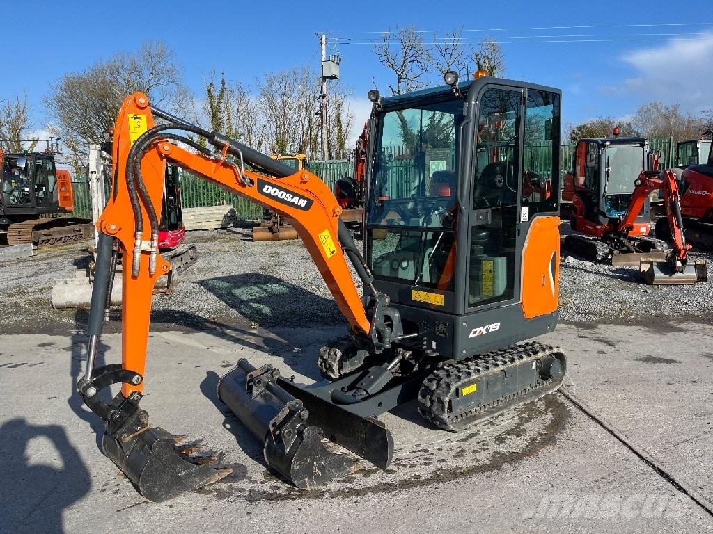 Doosan DX 19 ミニ油圧ショベル 7t以下（ミニユンボ・ミニディガー）