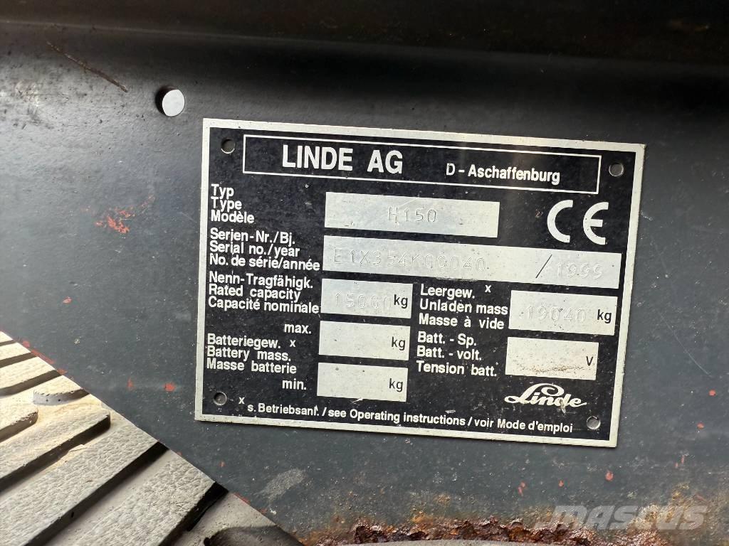 Linde H 150 D ディーゼル・軽油