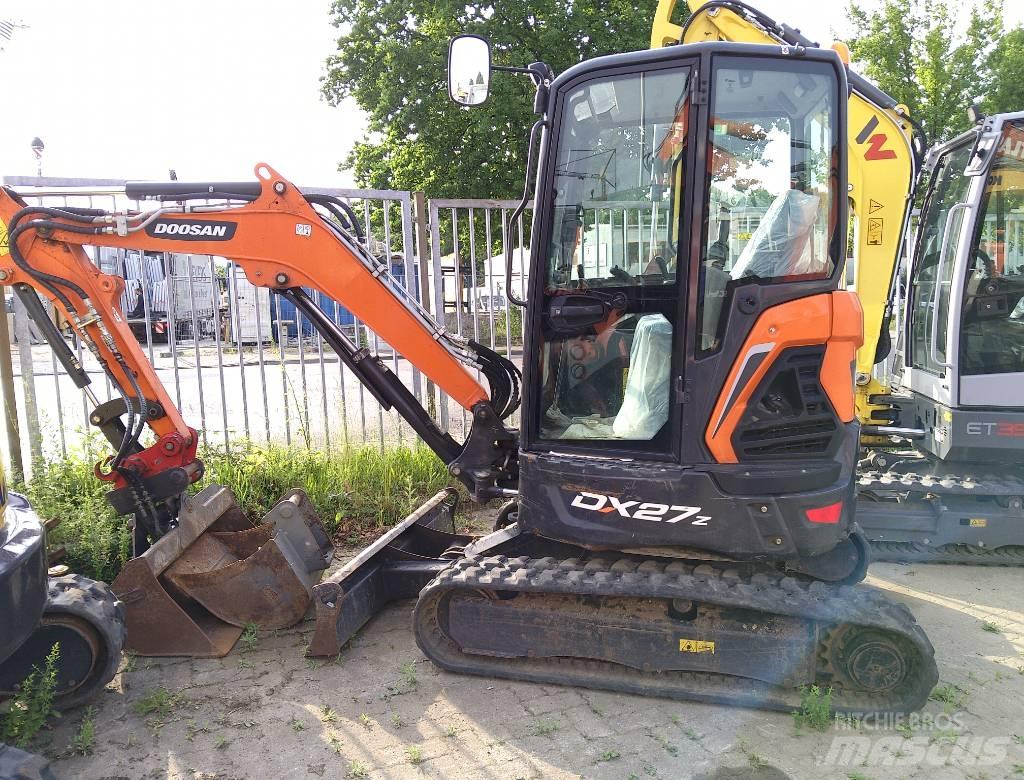 Doosan DX 27 Z ミニ油圧ショベル 7t以下（ミニユンボ・ミニディガー）
