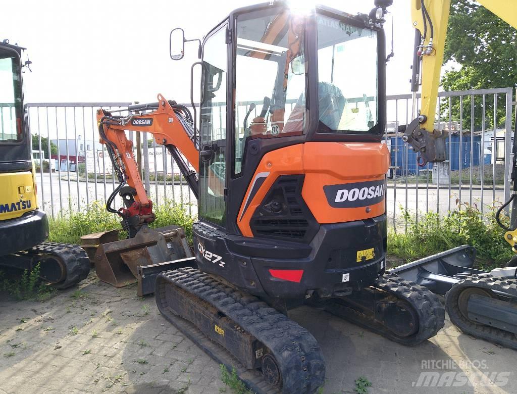 Doosan DX 27 Z ミニ油圧ショベル 7t以下（ミニユンボ・ミニディガー）