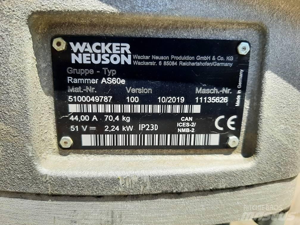 Wacker Neuson AS60e タンパ/転圧バイブレータ