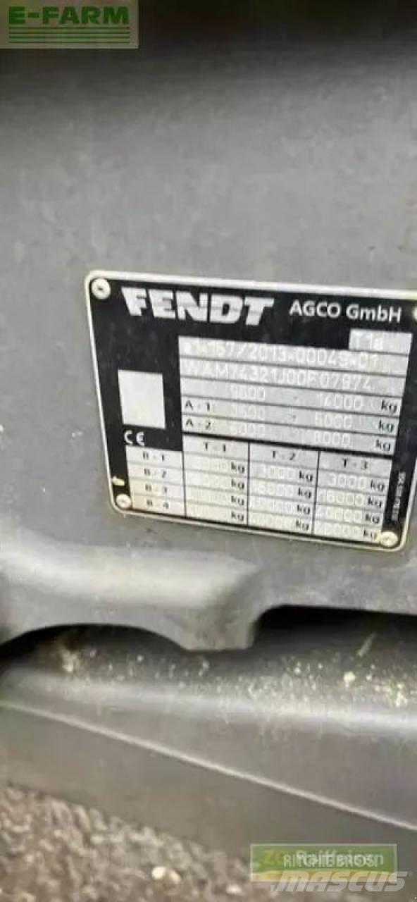 Fendt 724 vario トラクター