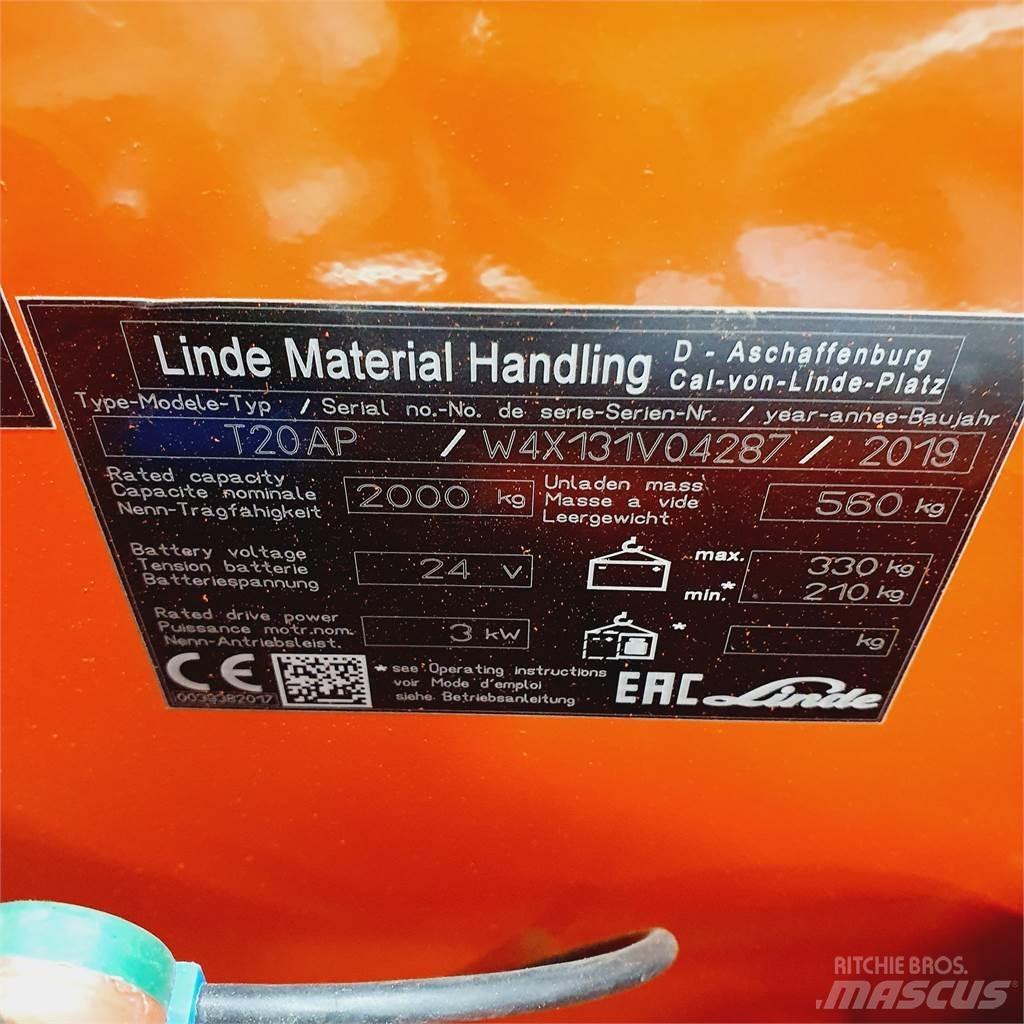 Linde T20AP kurz ローリフト