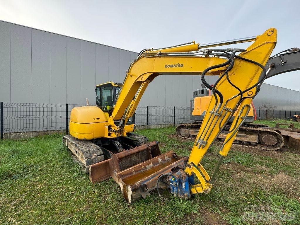 Komatsu PC 80 MR-3 中型油圧ショベル 7ｔ-12ｔ（ユンボ・パワーショベル・バックホー）