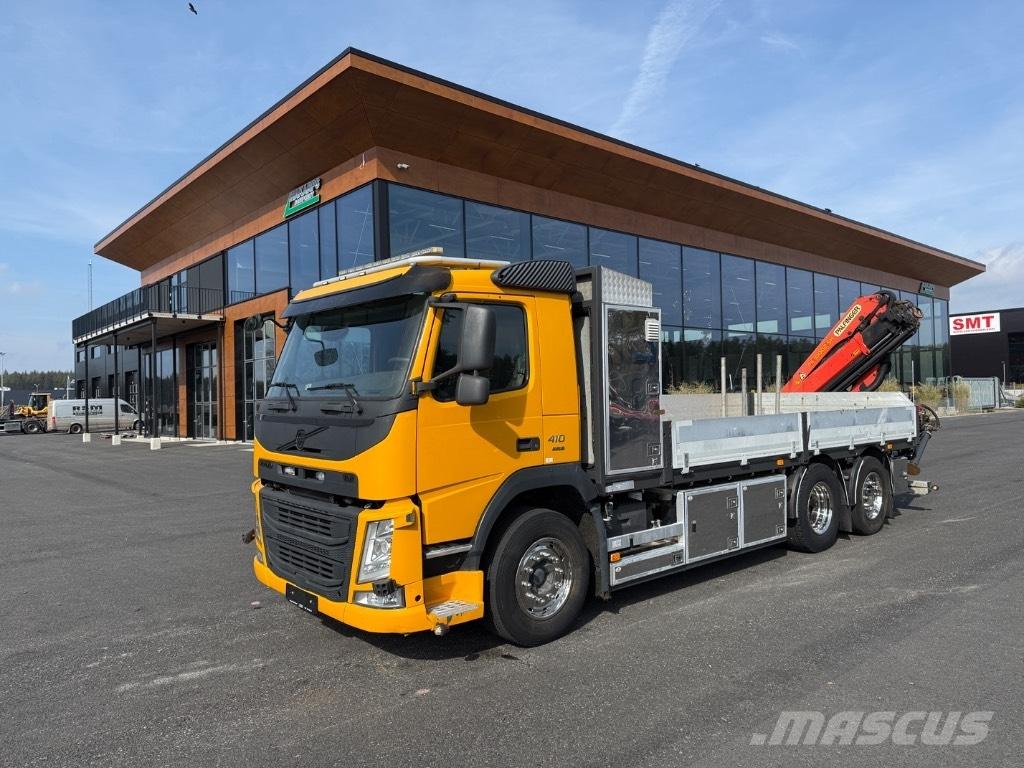 Volvo FM410 クレーントラック、ユニック車