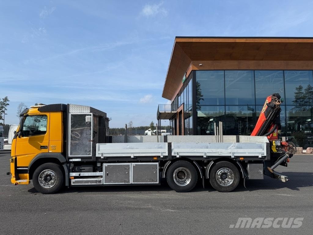 Volvo FM410 クレーントラック、ユニック車