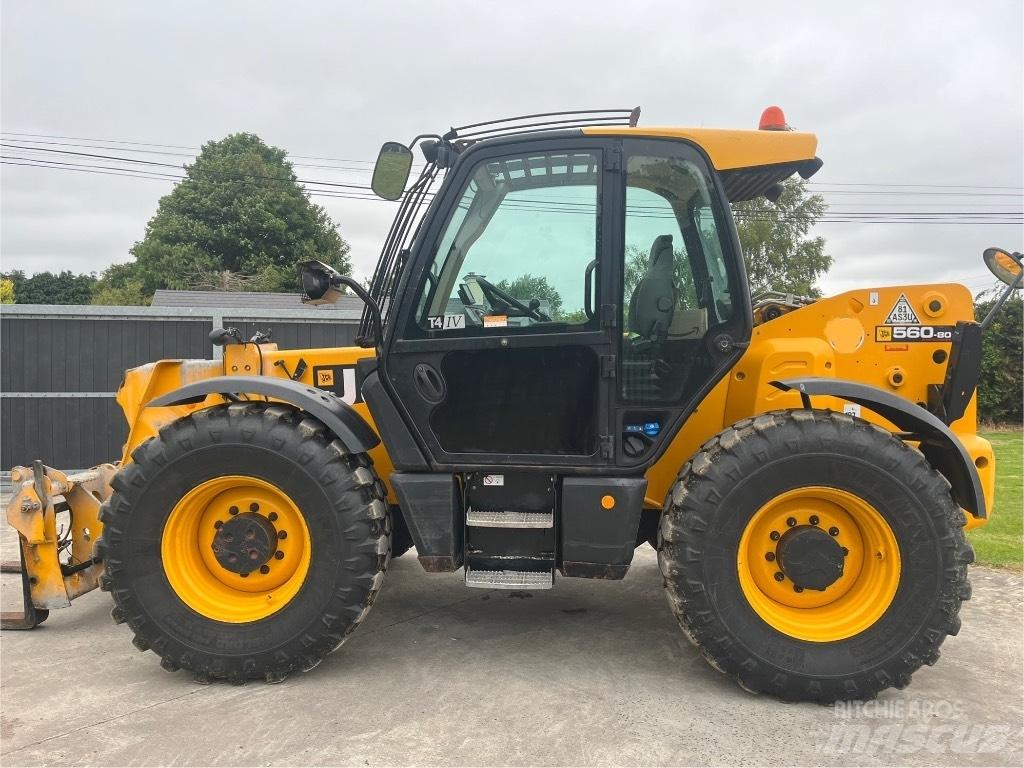 JCB 560-80 テレスコーピックハンドラー