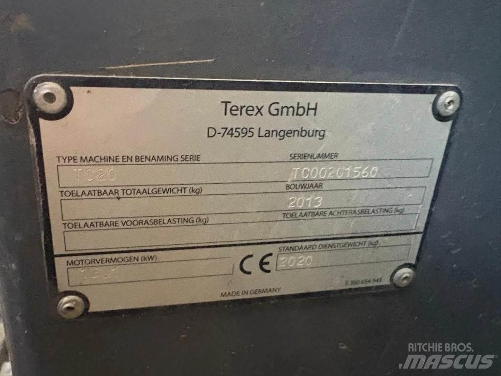 Terex TC20 ミニ油圧ショベル 7t以下（ミニユンボ・ミニディガー）