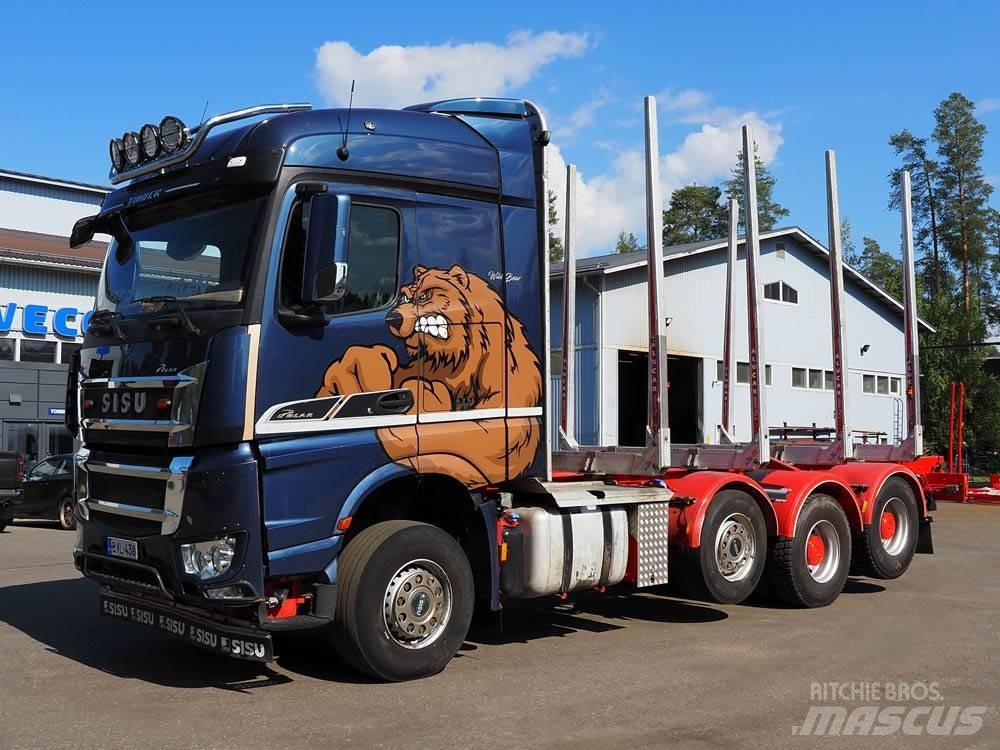 Sisu CK 16 M 木材トラック