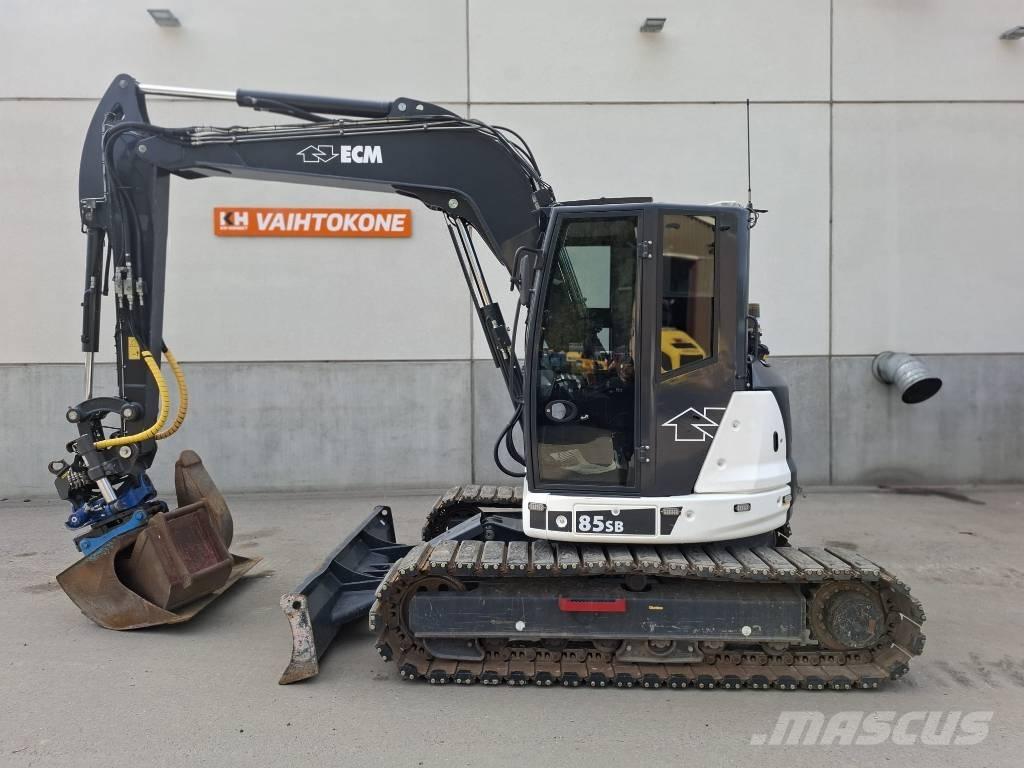ECM 85 SB 中型油圧ショベル 7ｔ-12ｔ（ユンボ・パワーショベル・バックホー）