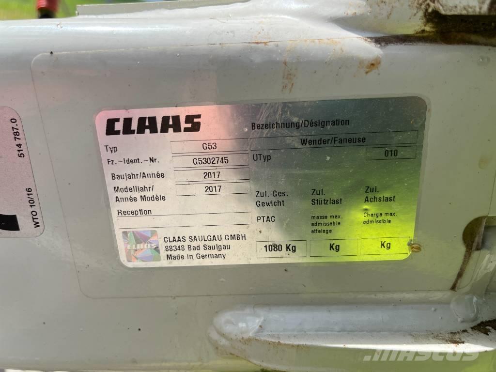 CLAAS Volto 800 テッダー・テッダーレーキ