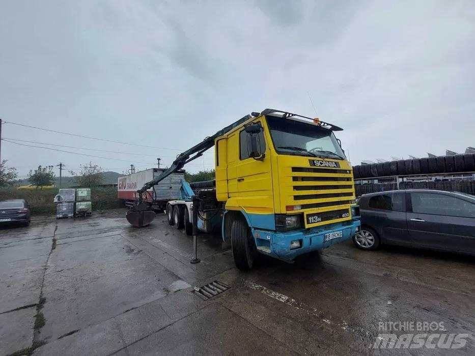 Scania 380 クレーントラック、ユニック車