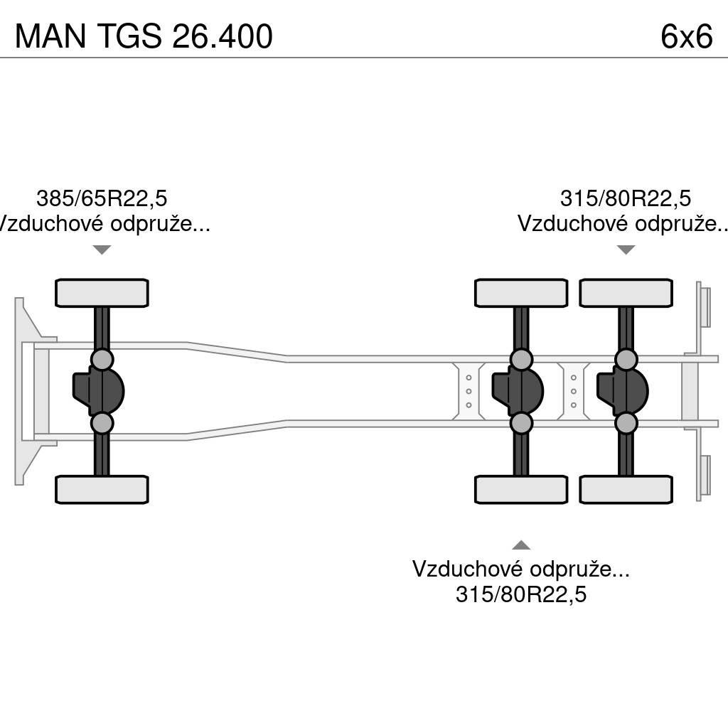 MAN TGS 26.400 ダンプ