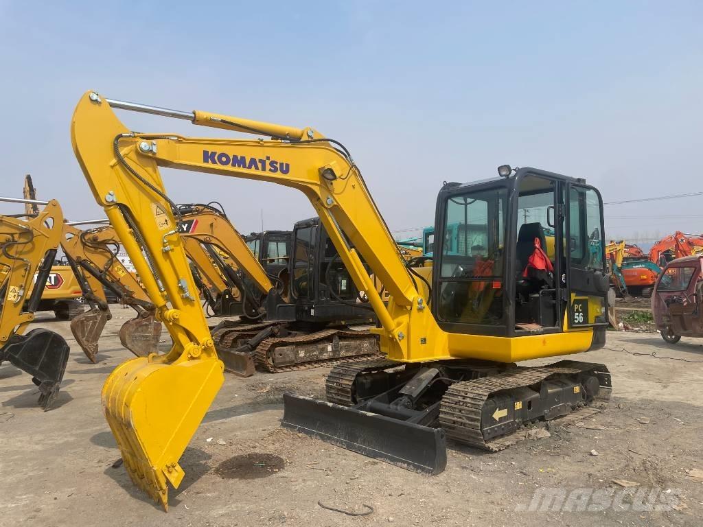 Komatsu PC 56 ミニ油圧ショベル 7t以下（ミニユンボ・ミニディガー）