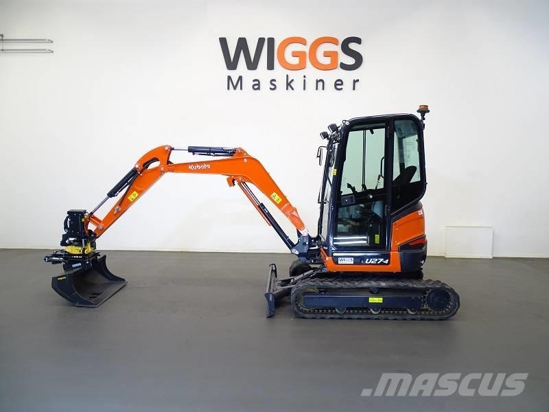 Kubota U 27-4 ミニ油圧ショベル 7t以下（ミニユンボ・ミニディガー）