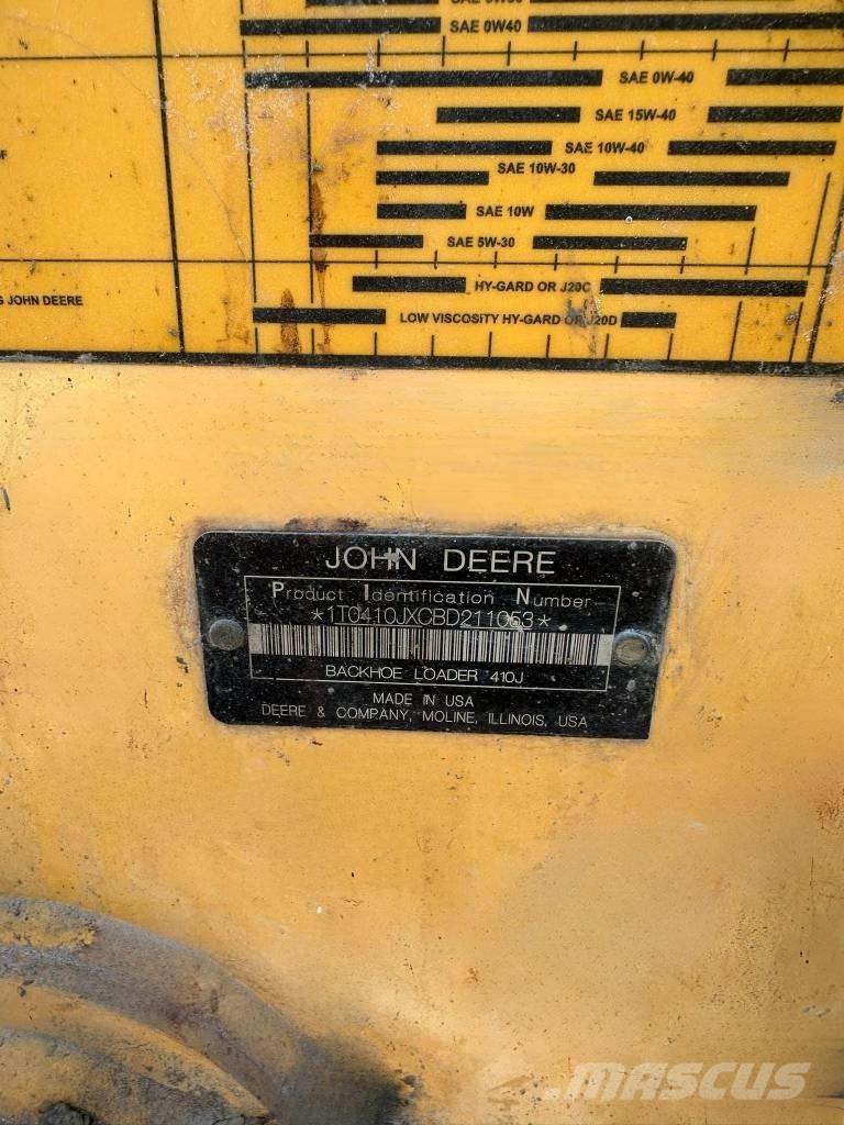 John Deere 410 J バックホーローダー
