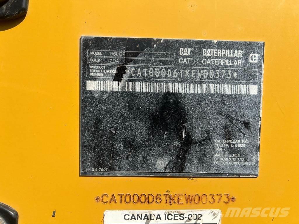 CAT D6 LGP ブルドーザー