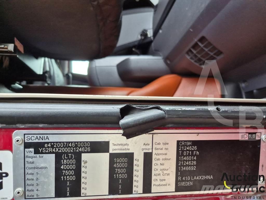 Scania R 410 中古トラクターヘッド | トレーラーヘッド