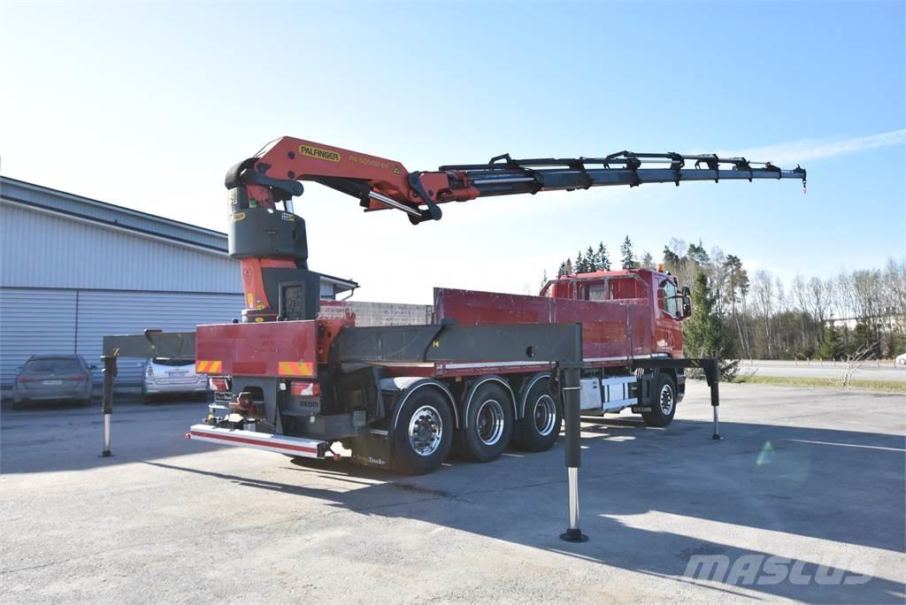 Scania G440 8X4 クレーントラック、ユニック車