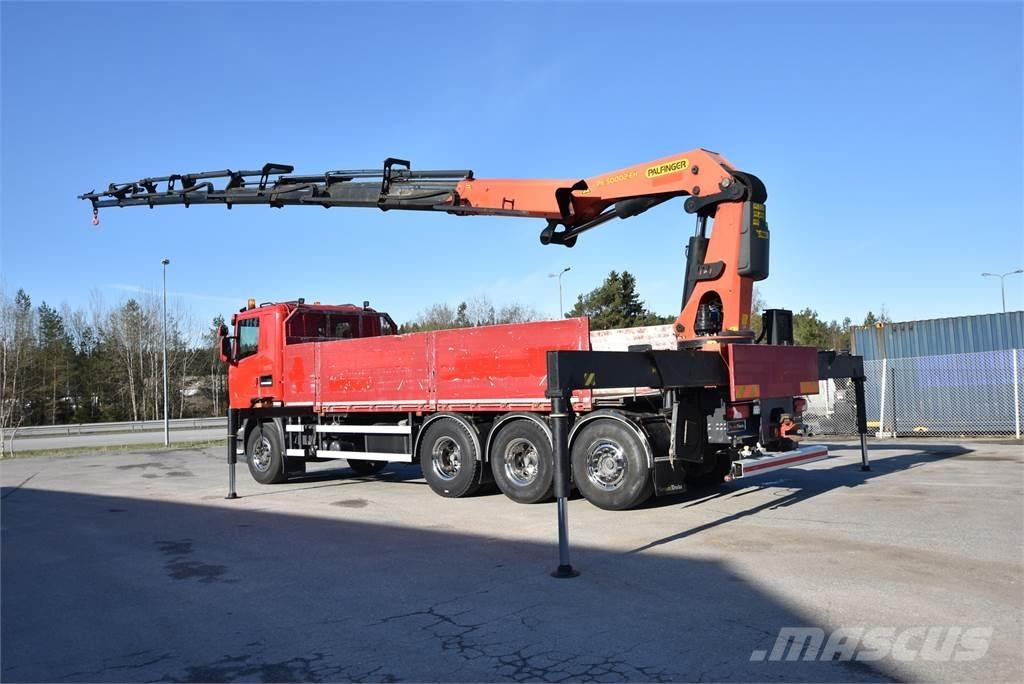 Scania G440 8X4 クレーントラック、ユニック車