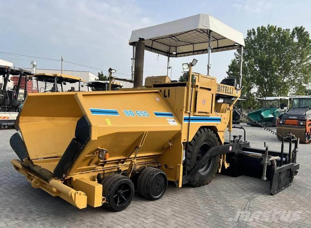 Bitelli BB 650 DT アスファルトフィニッシャ