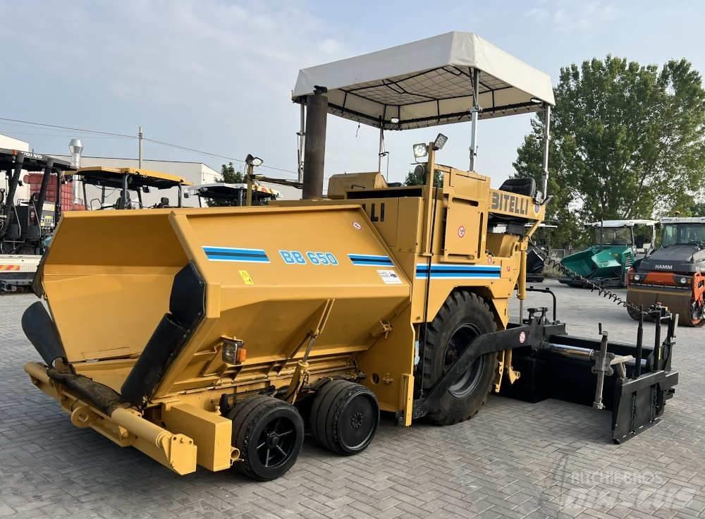 Bitelli BB 650 DT アスファルトフィニッシャ