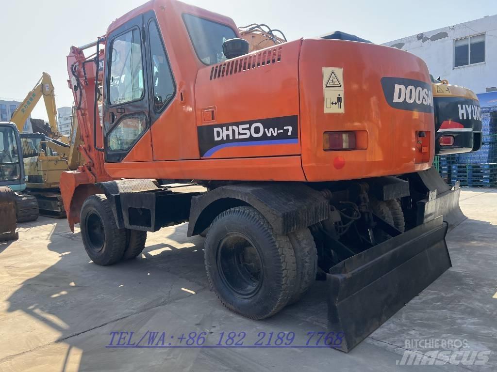 Doosan DH 150 W-7 ホイール式油圧ショベル（パワーショベル・ユンボ・バックホー）