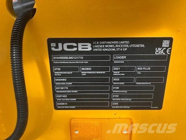 JCB 403 plus ミニローダー