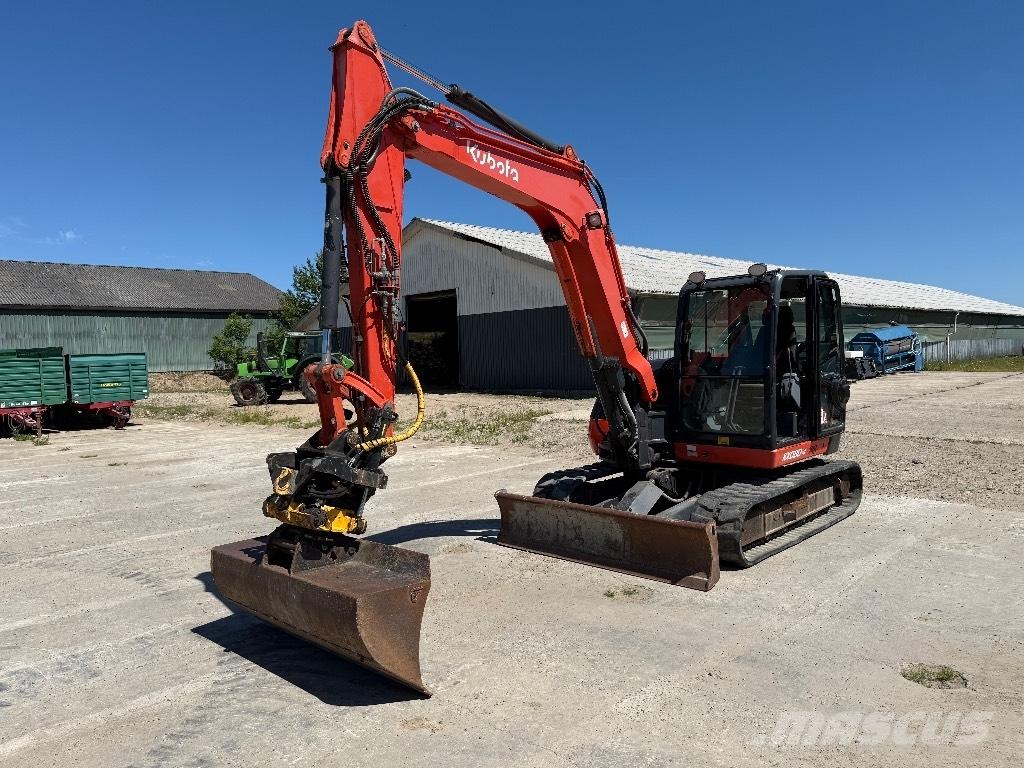 Kubota KX080-4 中型油圧ショベル 7ｔ-12ｔ（ユンボ・パワーショベル・バックホー）