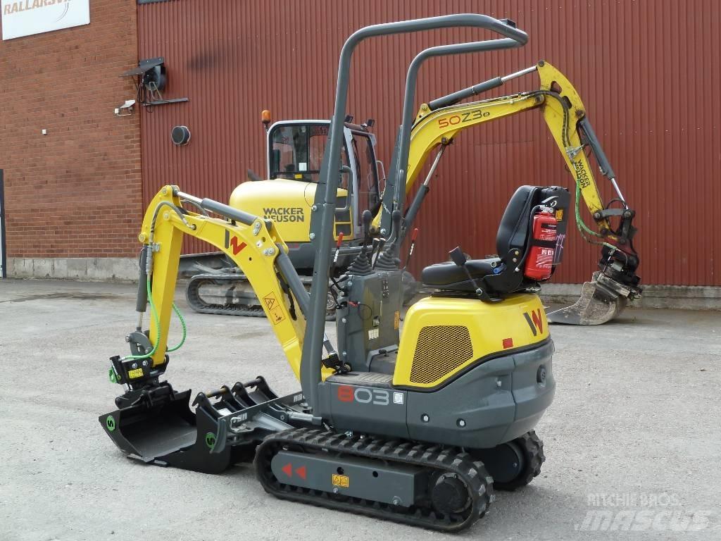 Wacker Neuson 803 ミニ油圧ショベル 7t以下（ミニユンボ・ミニディガー）