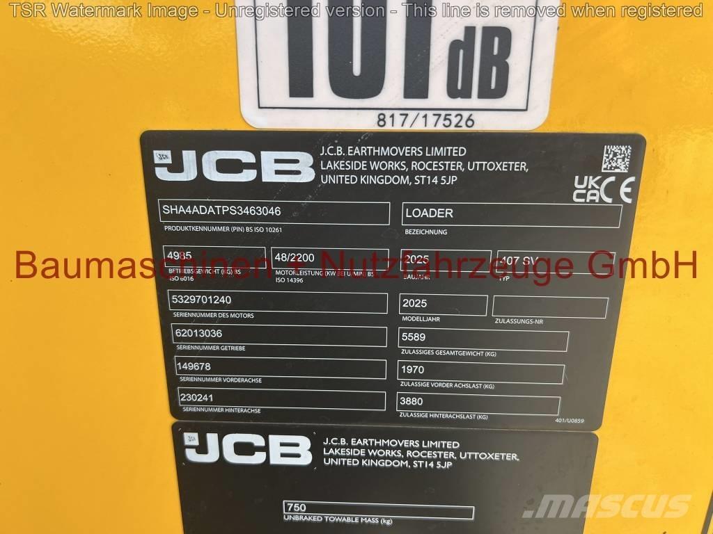 JCB 407 Klima -Demo- ホイールローダー・タイヤショベル