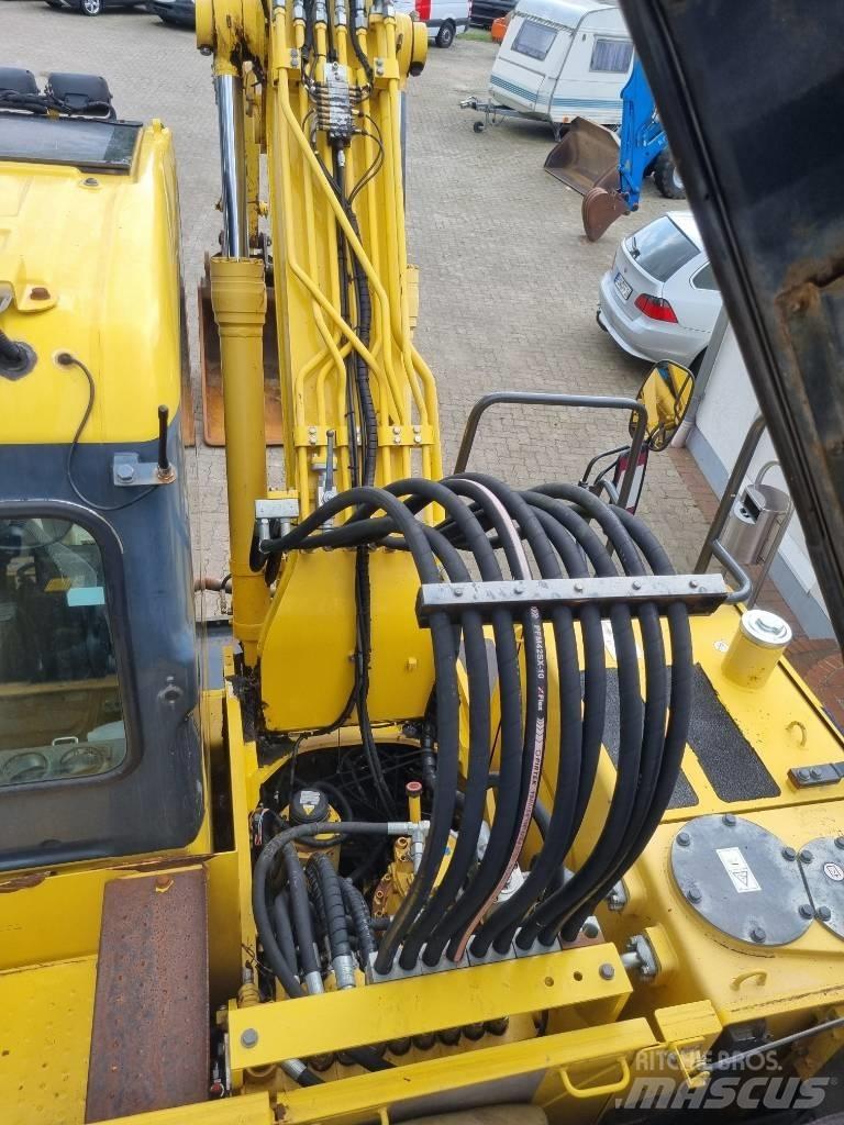 Komatsu PW 160-7E0 ホイール式油圧ショベル（パワーショベル・ユンボ・バックホー）