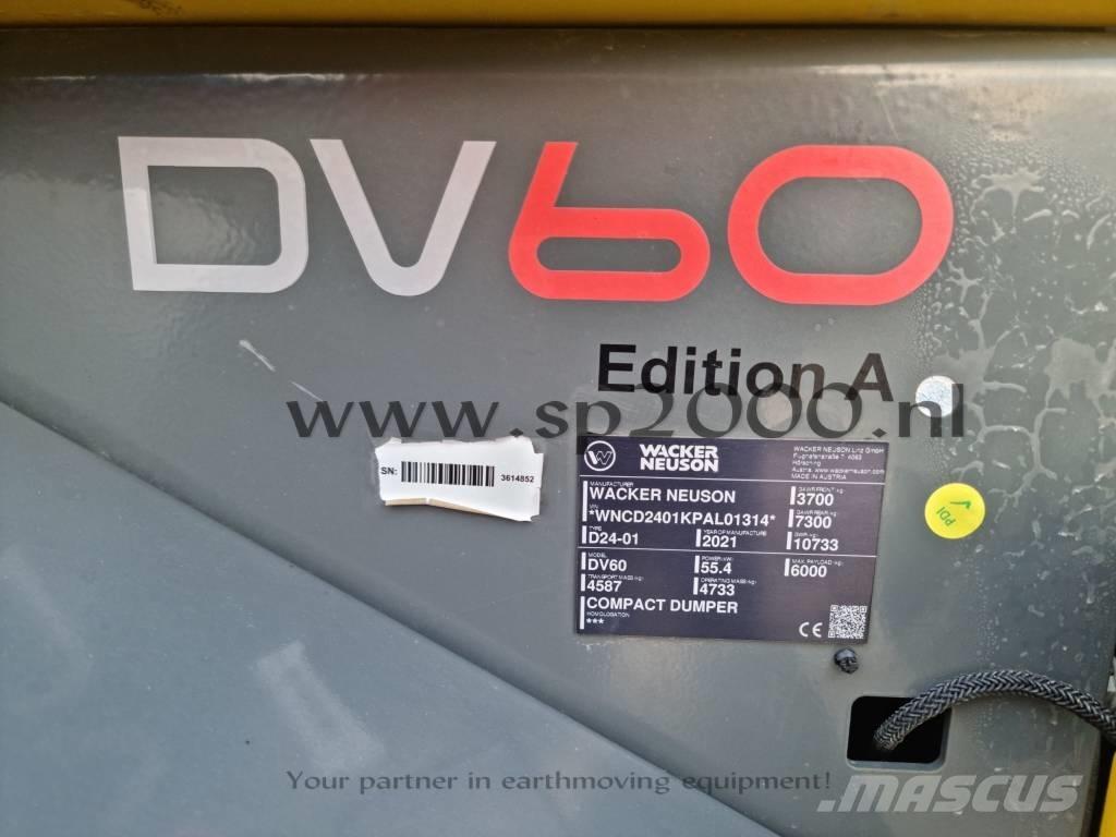 Wacker Neuson DV 60 サイト　ダンプ