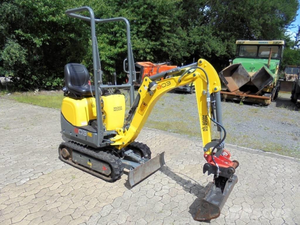 Wacker Neuson 803 ミニ油圧ショベル 7t以下（ミニユンボ・ミニディガー）