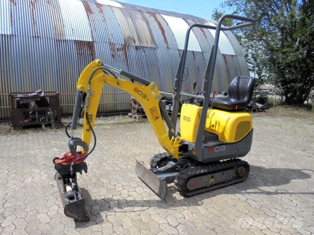 Wacker Neuson 803 ミニ油圧ショベル 7t以下（ミニユンボ・ミニディガー）