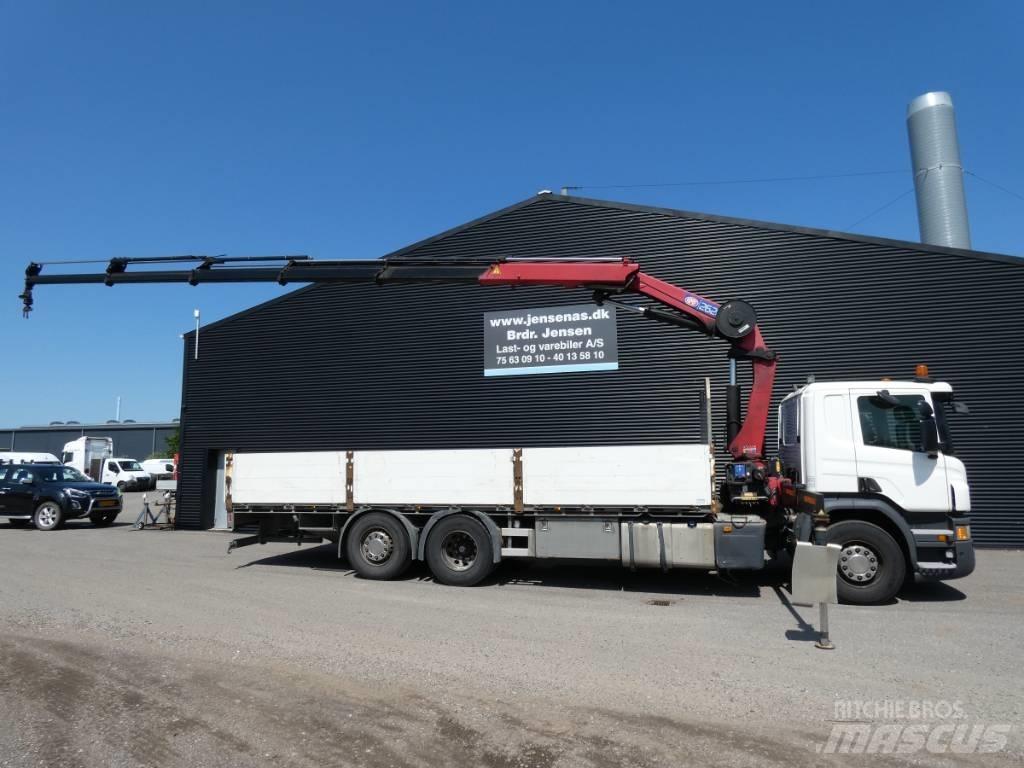 Scania P 450 クレーントラック、ユニック車