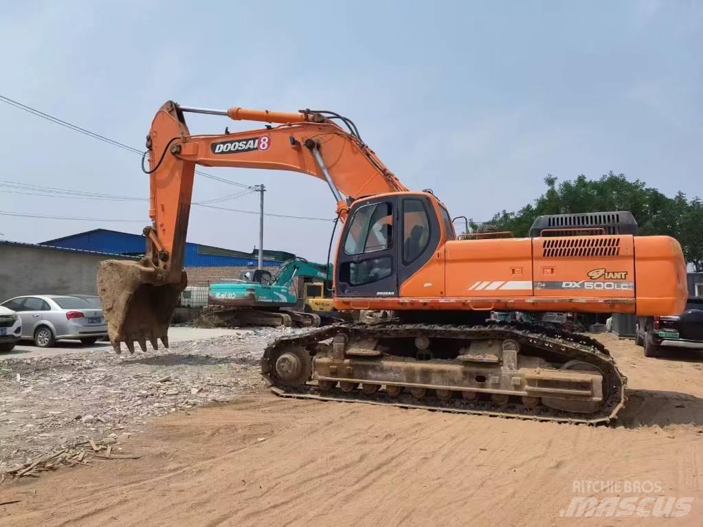 Doosan DX 500 LC 大型油圧ショベル12t以上（パワーショベル・ユンボ）