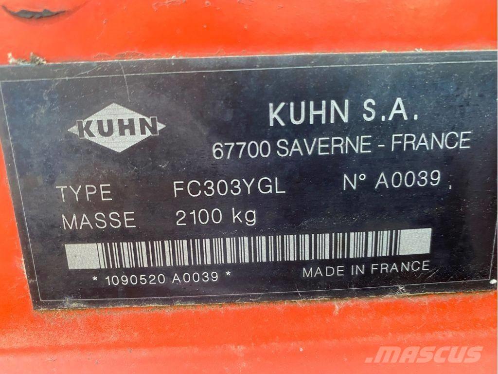 Kuhn FC 303 Y G L モアーコンディショナー