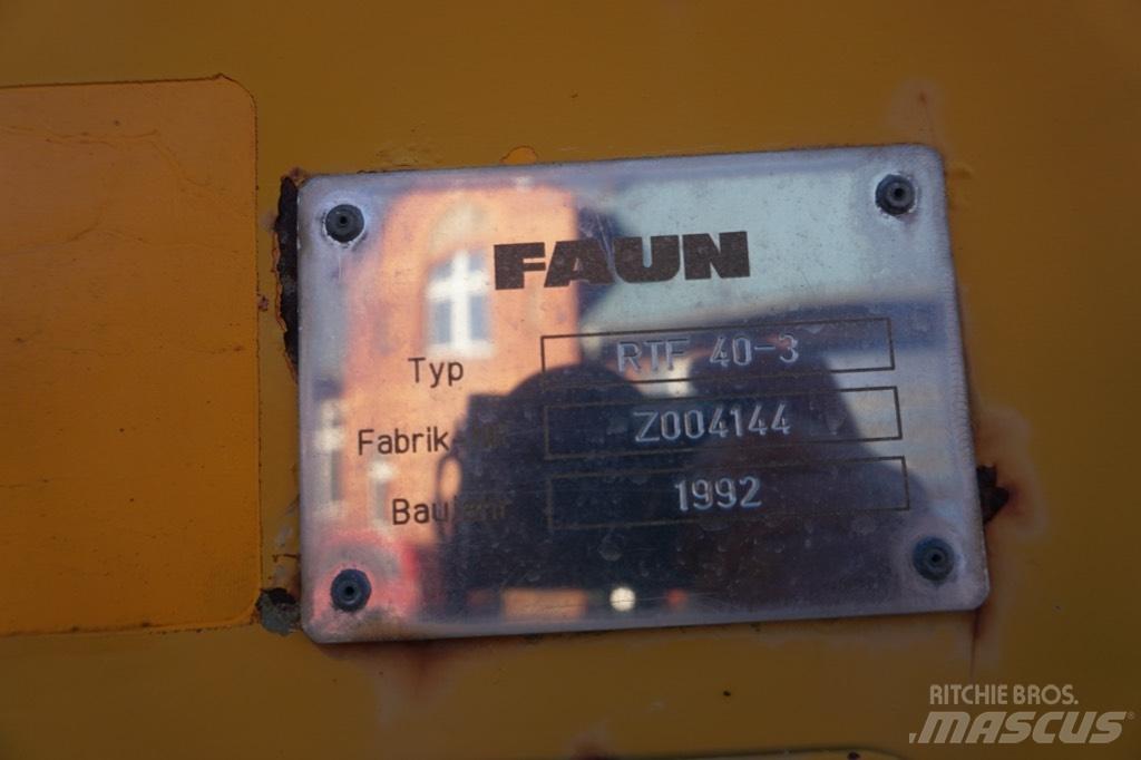 Faun RTF 40-3 オールテレーンクレーン