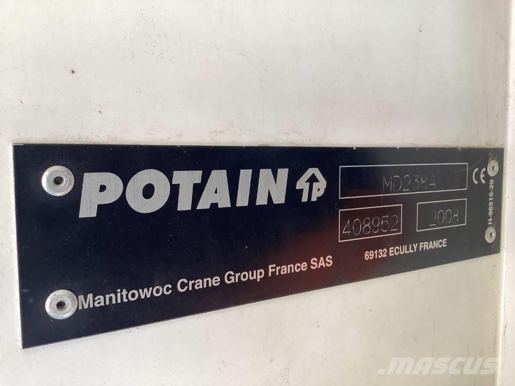 Potain MD238A タワークレーン