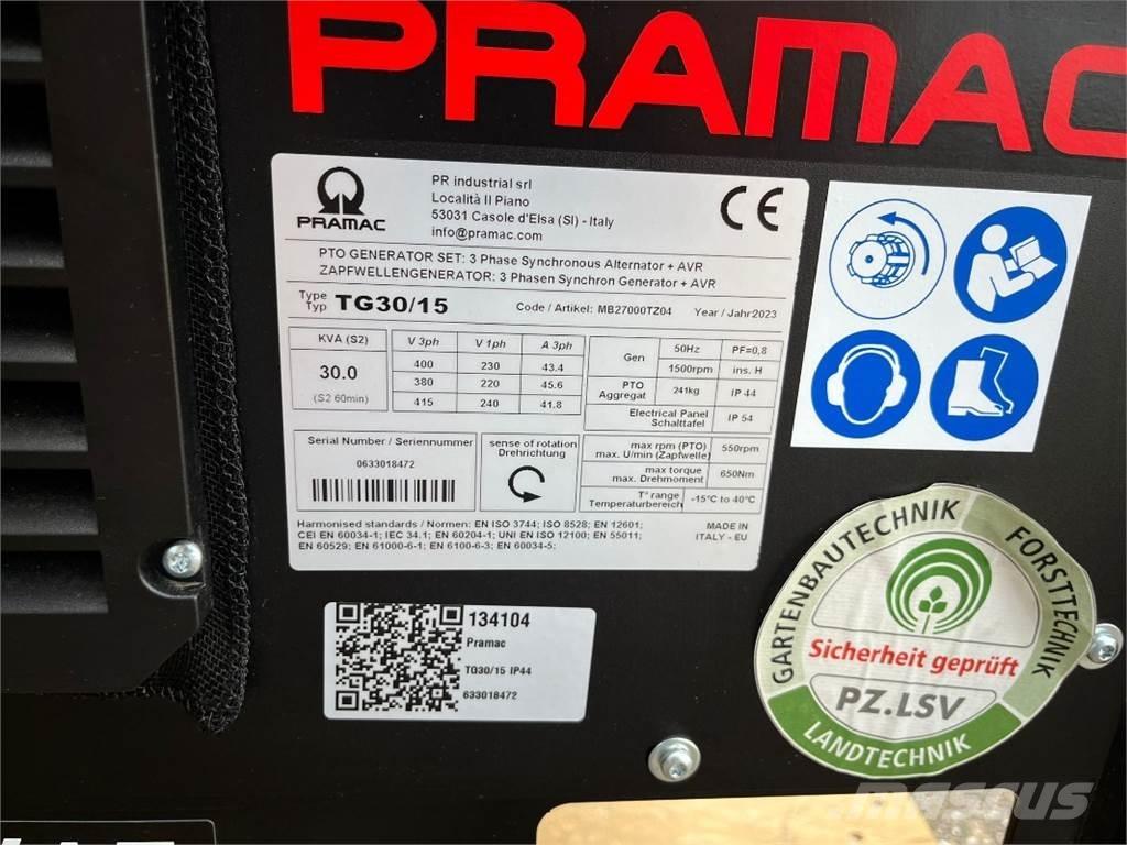 Pramac TG30/15 その他の発電機